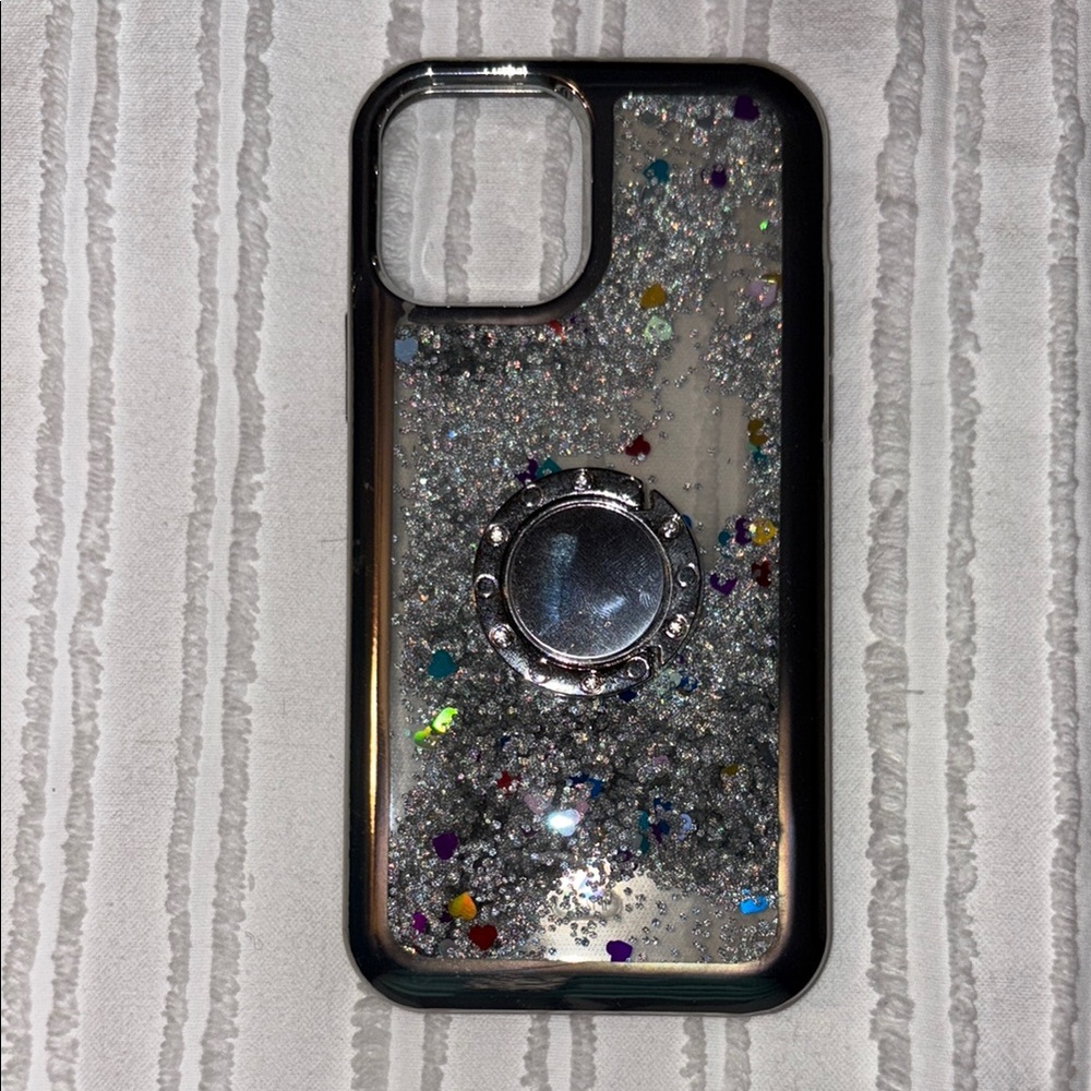 Glitter Phone Case with Ring Holder